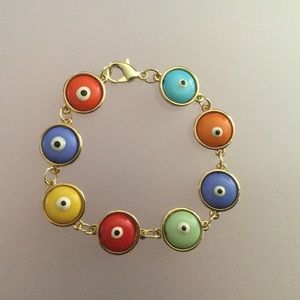 Evil eye bracelet